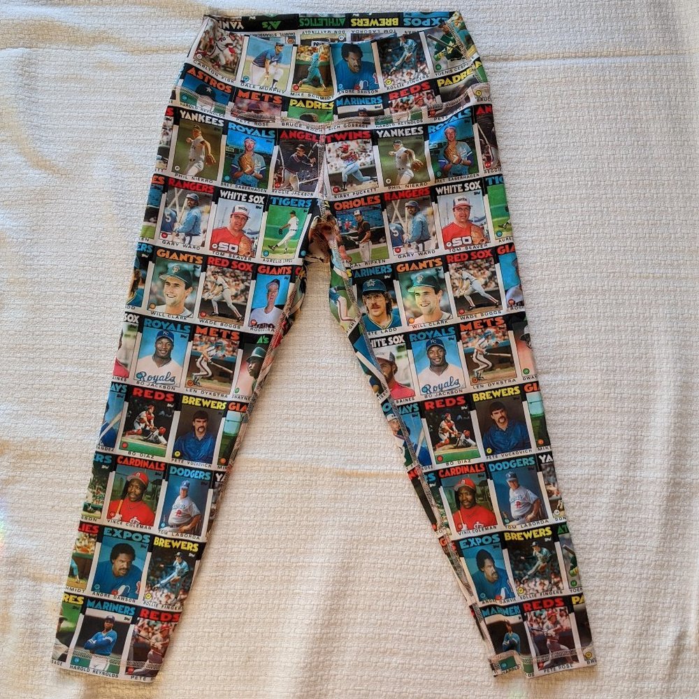 1986 Topps Custom design Yoga Capri pants